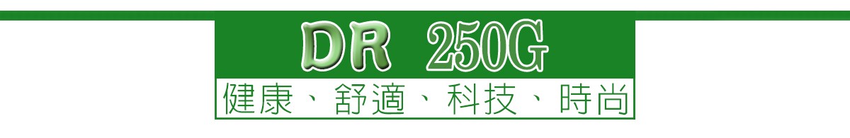 DUOREST-DR 250G雙背椅健康、舒適、科技、時尚